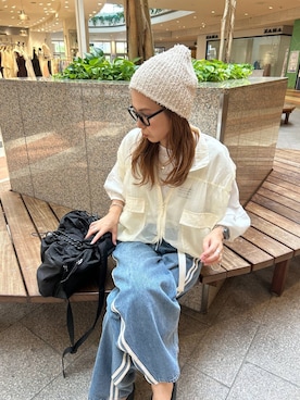 「アイテム（帽子）」を使った、tera38さん（レディース・155cm・30代）の夏コーディネート