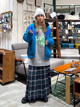 「アイテム（ブルゾン）」を使った、tera38さん（レディース・155cm・30代）の秋コーディネート