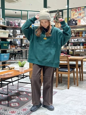 「アイテム（その他トップス）」を使った、tera38さん（レディース・155cm・20代）の冬コーディネート