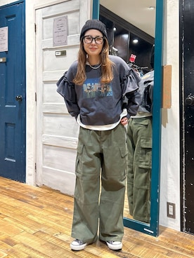 「アイテム（その他トップス）」を使った、tera38さん（レディース・155cm・20代）の冬コーディネート