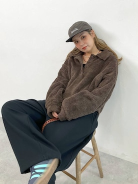 「アイテム（ポロシャツ）」を使った、tera38さん（レディース・155cm・30代）の秋コーディネート