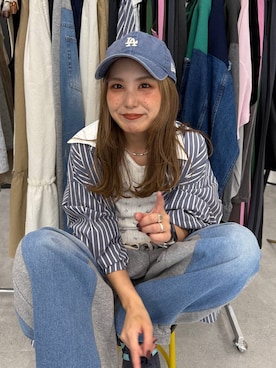 「niko and...（ニコアンド）のアイテム」を使った、tera38さん（レディース・155cm）の夏コーディネート