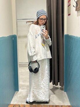 「アイテム（スウェット）」を使った、tera38さん（レディース・155cm・20代）の秋コーディネート