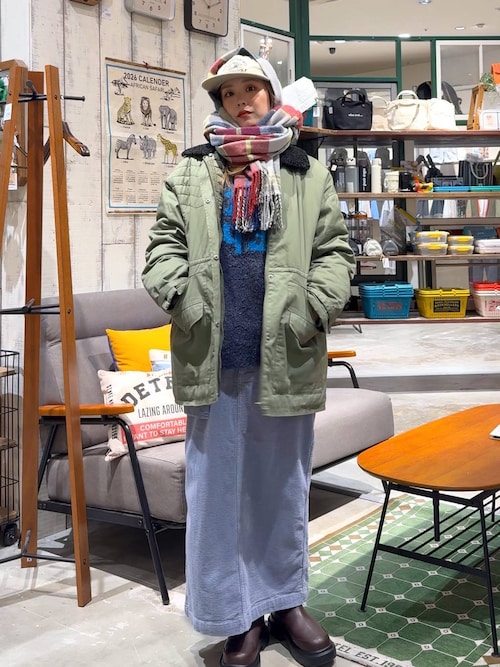 人気スタッフプロデュース企画】メンバーチェックストール（ストール