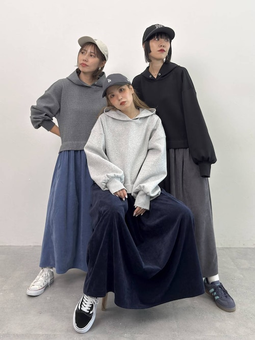 セール】【MODE NORM CORE】フーディドッキングワンピース（ワンピース