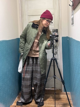 「アイテム（スウェット）」を使った、tera38さん（レディース・155cm・30代）の秋コーディネート