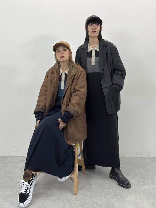 MODE NORM CORE] CAツイルバッティンジャケットコート（テーラード