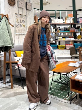 「アイテム（テーラードジャケット）」を使った、tera38さん（レディース・155cm・30代）の秋コーディネート