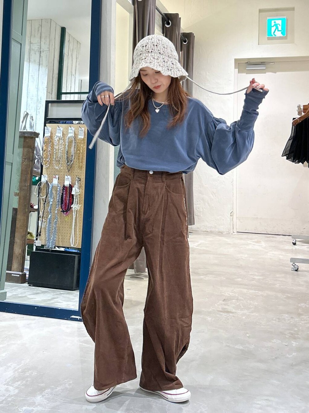 JEANASIS（ジーナシス）の「ニットクロシェHAT/138728（ハット）」 - WEAR