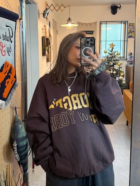 「アイテム（スウェット）」を使った、tera38さん（レディース・155cm・30代）の秋コーディネート