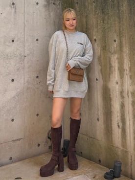 RENAさん（レディース・162cm）の秋コーディネート