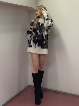 RENAさん（レディース・162cm）の冬コーディネート