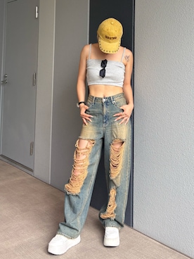 RENAさん（レディース・162cm）の夏コーディネート