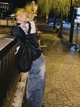 「アイテム（ジャケット/アウター）」を使った、ぱん。さん（レディース・154cm・10代）の秋コーディネート