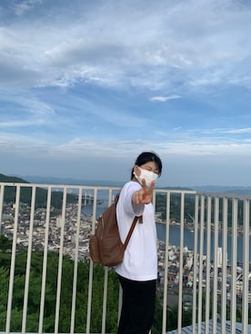 「HARIM（ハリム）のアイテム」を使った、exkina23さん（レディース・155cm）の夏コーディネート