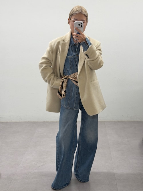 シャギージャケットコート（その他アウター）｜LOUNGEDRESS（ラウンジ