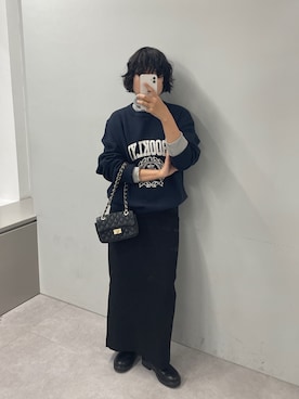 「LOUNGEDRESS（ラウンジドレス）のアイテム」を使った、_yoshinosan__さん（骨格ストレート・レディース・160cm）の秋コーディネート