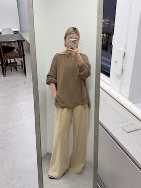「LOUNGEDRESS（ラウンジドレス）のアイテム」を使った、_yoshinosan__さん（レディース・160cm）の春コーディネート