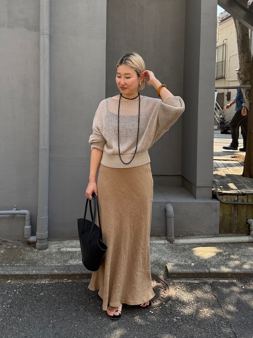 ラウンジドレス S リネンマーメイドスカート ロングスカート Loungedress スカート リネンマーメイドスカート : ZOZOTOWN