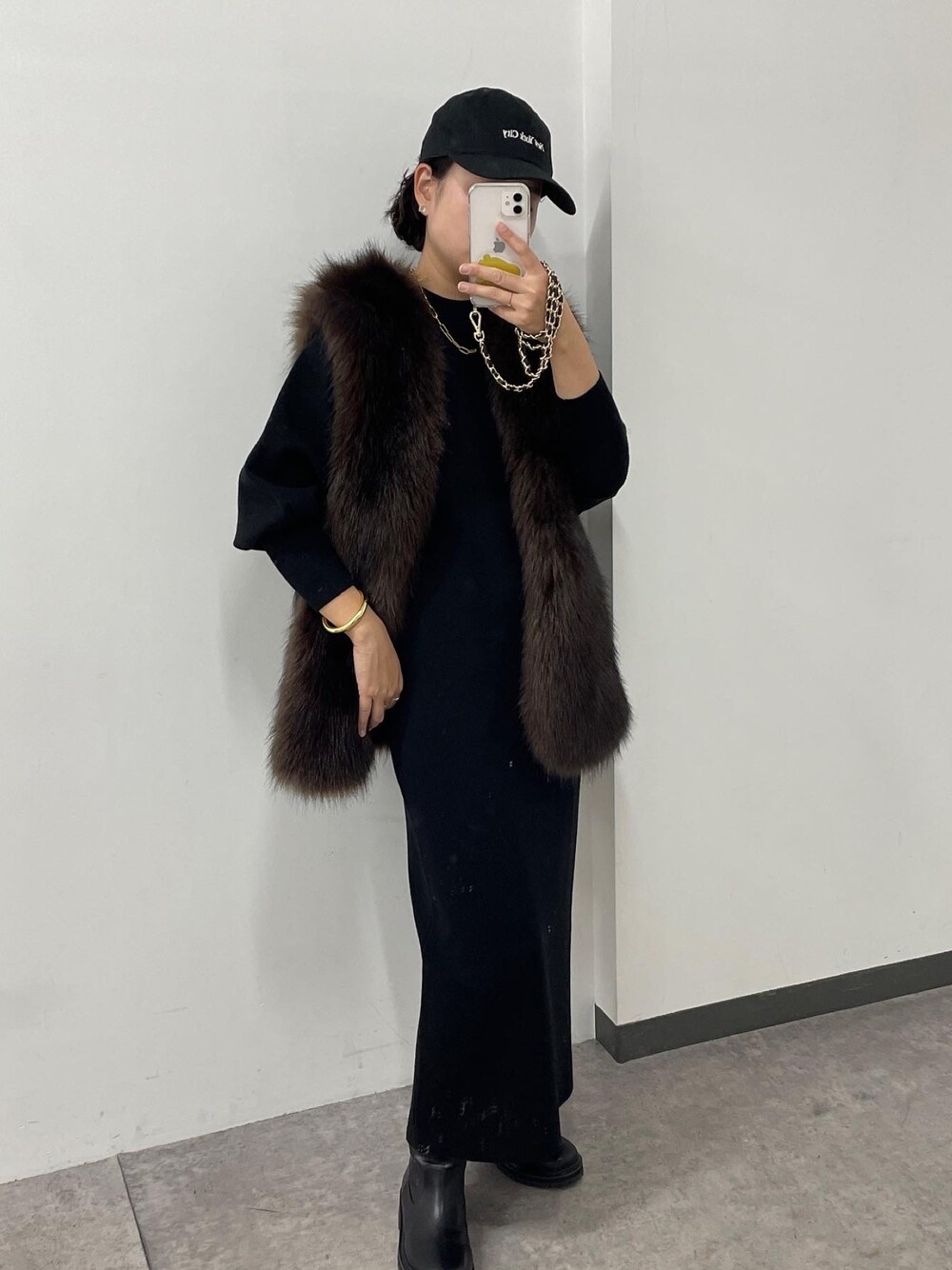 LOUNGEDRESS（ラウンジドレス）の「パフロングニットワンピース