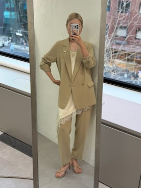 _yoshinosan__さん（レディース・160cm）の春コーディネート