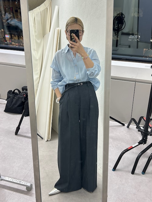 リネンバックタイシャツ