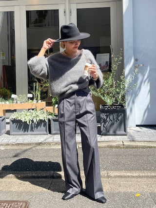 LOUNGEDRESS(ラウンジドレス)の「FURカシミヤVニット(ニット LOUNGEDRESS(ラウンジドレス)の「FURカシミヤVニット(ニット