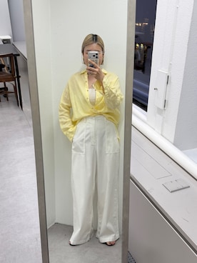 「LOUNGEDRESS（ラウンジドレス）のアイテム」を使った、_yoshinosan__さん（レディース・160cm）の春コーディネート