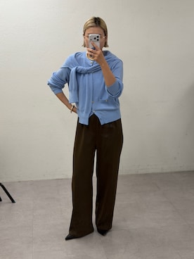 「アンサンブル」｜_yoshinosan__さん（レディース・160cm）の秋コーディネート