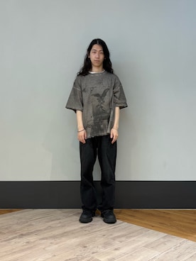 「DANKE SCHON（ダンケシェーン）のアイテム」を使った、NABEさん（メンズ・169cm）の夏コーディネート