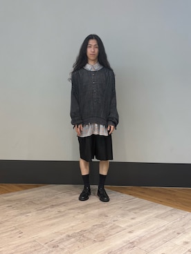 「メッシュ」｜NABEさん（メンズ・169cm）の夏コーディネート