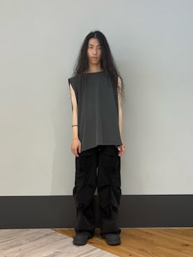 「DANKE SCHON（ダンケシェーン）のアイテム」を使った、NABEさん（メンズ・169cm）の夏コーディネート