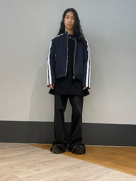 「DANKE SCHON（ダンケシェーン）のアイテム（その他アウター）」を使った、NABEさん（メンズ・169cm）の冬コーディネート