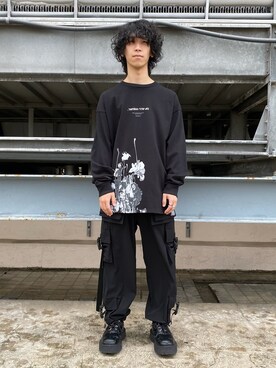 「L.H.P（エルエイチピー）のアイテム」を使った、NABEさん（メンズ・169cm）の秋コーディネート