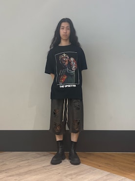 「DANKE SCHON（ダンケシェーン）のアイテム」を使った、NABEさん（メンズ・169cm）の夏コーディネート