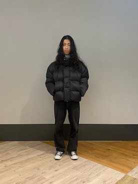 「DANKE SCHON（ダンケシェーン）のアイテム（ブルゾン）」を使った、NABEさん（メンズ・169cm）の秋コーディネート