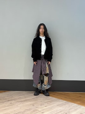 「DANKE SCHON（ダンケシェーン）のアイテム（ジャケット/アウター）」を使った、NABEさん（メンズ・169cm）の秋コーディネート