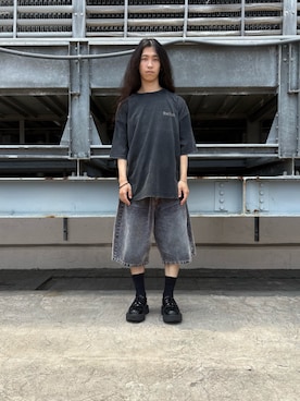 「DANKE SCHON（ダンケシェーン）のアイテム」を使った、NABEさん（メンズ・169cm）の夏コーディネート