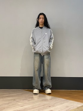 「whiteland」｜「アイテム（ジャケット/アウター）」を使った、NABEさん（メンズ・169cm）の冬コーディネート