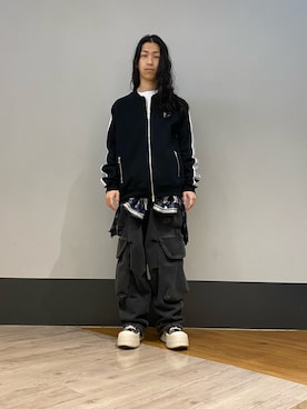 「Danke schon」｜「アイテム（ジャケット/アウター）」を使った、NABEさん（メンズ・169cm）の冬コーディネート