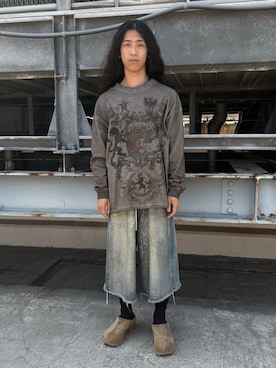 「DANKE SCHON（ダンケシェーン）のアイテム」を使った、NABEさん（メンズ・169cm）の夏コーディネート