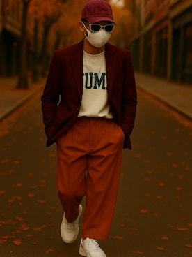 munchausenさん（メンズ・173cm）の秋コーディネート