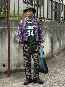 「KNOX（ノックス）のアイテム」を使った、susumubb1さん（メンズ・172cm）の夏コーディネート