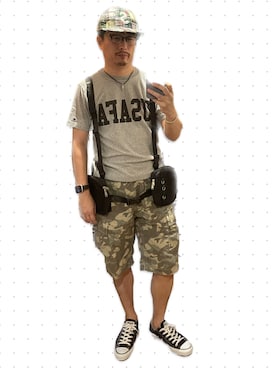 「ミックスコーデ」｜susumubb1さん（メンズ・172cm）の夏コーディネート
