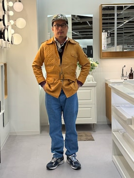 「アイテム（セットアップ）」を使った、susumubb1さん（メンズ・172cm）の春コーディネート