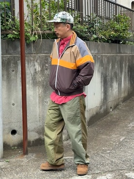 「adidas（アディダス）のアイテム（ジャケット/アウター）」を使った、susumubb1さん（メンズ・172cm）の春コーディネート