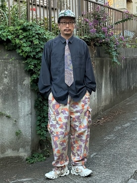 「アイテム（ネクタイ）」を使った、susumubb1さん（メンズ・172cm）の秋コーディネート