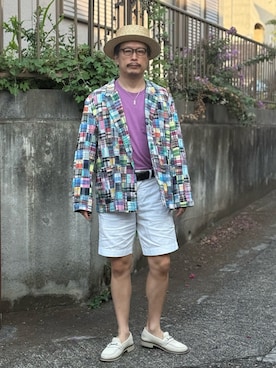 「POLO RALPH LAUREN（ポロ ラルフ ローレン）のアイテム」を使った、susumubb1さん（メンズ・172cm）の夏コーディネート