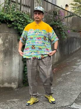 「アイテム（パンツ）」を使った、susumubb1さん（メンズ・172cm・50代）の秋コーディネート