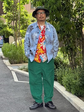 「schott(ショット)のアイテム」を使った、susumubb1さん(メンズ・172cm)の春コーディネート